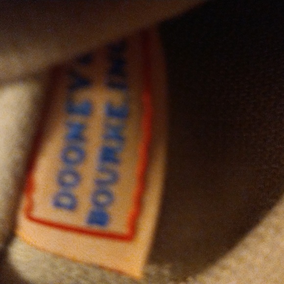 Vintage Dooney & Bourke Signature Black Wristlet. Tan inside. - Picture 9 of 12